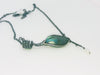 Labradorite Tendril Tear Pendant