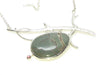 Branch and stones necklace