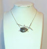 Branch and stones necklace
