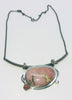 Pink statement necklace 