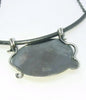 Rhodenite and carnelian pendant hallmark detail
