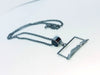Sterling silver landscape pendant