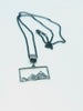 Sterling silver landscape pendant on chain