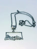 Sterling silver landscape pendant