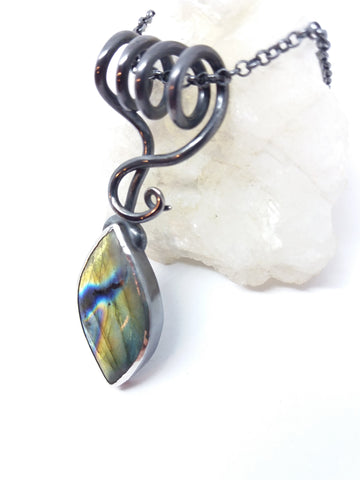 Intertwined Tendril Pendant