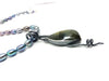 Labradorite Peashoot pendant necklace sterling silver on pearls