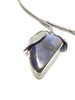 Blue Labradorite Strawberry Blue necklace sterling silver