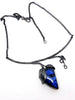 Blue Labradorite Strawberry Blue necklace sterling silver