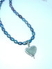 north queensferry seaglass heart pendant