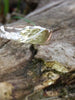 Sterling silver rockface landscape ring