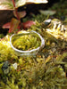 Handmade sterling silver mountain landscape ring