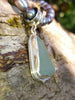 Sterling silver pendant with Aberdour Sea Glass