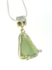 Sterling silver handmade pendant with Fife sea glass 