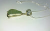 Seaglass Drop Pendant on Slide