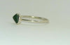 Mid Green Tiny Seaglass stacking ring