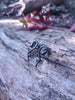 Handmade Silver Smal Curl Tendril Studs