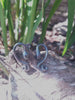 Tendril Stud earrings