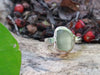Silver and Seaglass ring