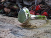 Silver and Seaglass Ring