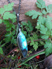 Sterling Silver and Labradorite Leaf Drop Pendant
