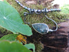 Labradorite tendril bud pendant