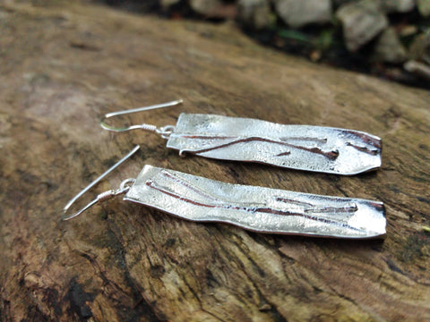 Melt Long Drop Earrings