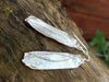 Sterling Silver Handmade Long Melt Drop Earrings