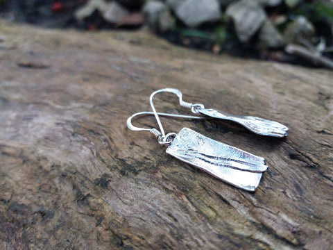 Short Melt Drop Earrings