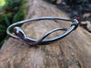 Tendril Bangle hand made sterling silver