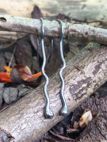 Tendril Drop Earrings