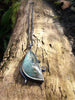 Sterling silver and Labradorite handmade pendant