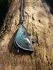 Sterling silver and Labradorite handmade pendant