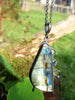 Tendrils And Teardrops Birdie Pendant