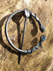 Tendrils and  Teardrops Cloak or Plaid Pin