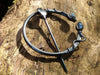 Tendrils and Teardrops Penannular Pin