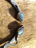 Tendrils and  Teardrops Cloak or Plaid Pin detail