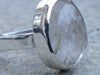 Sterling silver and rutilated quartz ring