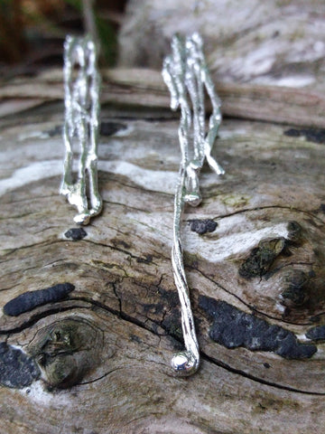 Asymmetric Long Drizzle Studs