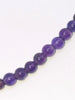 Amethyst beads necklace bracelet