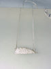 Sterling silver landscape necklace