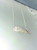 Sterling silver landscape necklace
