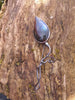Sliver Labradorite handmade pin