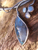 Sterling silver labradorite  necklace