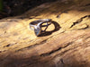 silver tendril bud ring