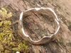Molten sterling silver handmade ring