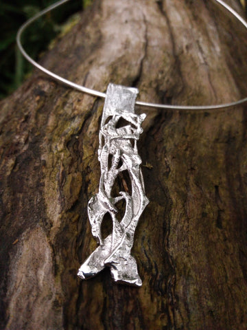 Long Molten Pendant