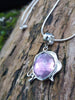 Rose Cut Amethyst Pendant