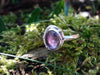 Rose Cut Amethyst Ring