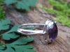 Rose Cut Amethyst Ring