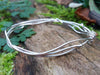 Sterling Silver Tendril Tangle Bangle